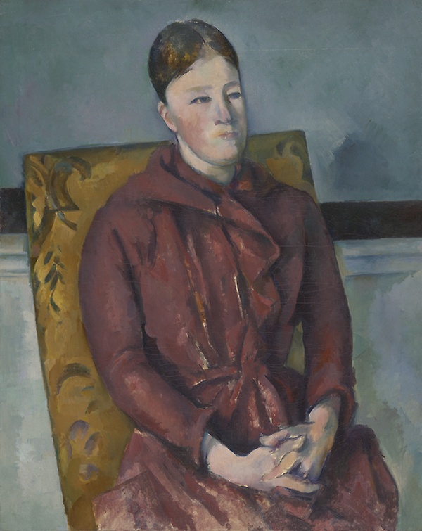 Madame Cézanne in a Yellow Chair