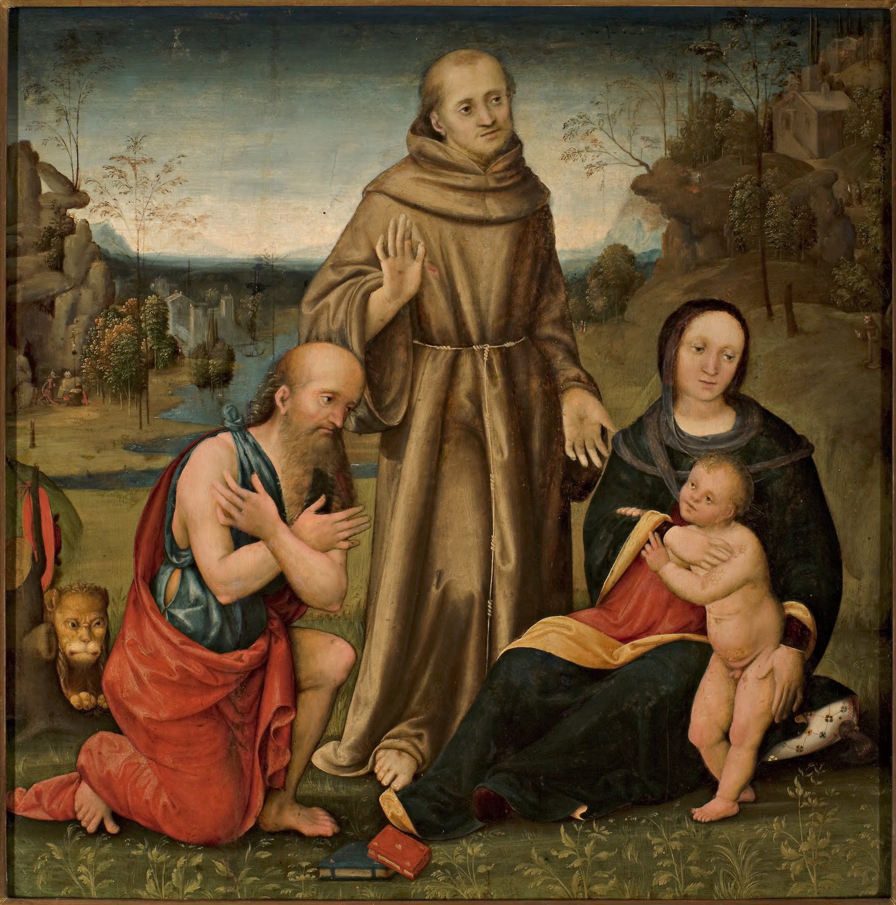 Madonna con Bambino e i Santi Girolamo e Francesco d'Assisi